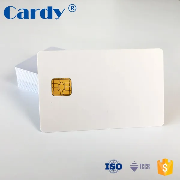 आरएफआईडी संपर्क चिप कार्ड fm4442 fm4428 मुद्रित pvc कार्ड स्मार्ट कार्ड