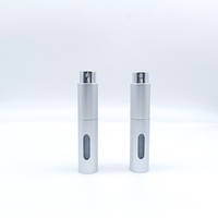 Échantillon gratuit flacon présentoir de parfum teinté sexy personnalisé de 5ml 8ml atomiseur vaporisateur de décantation de parfum rechargeable mignon avec logo