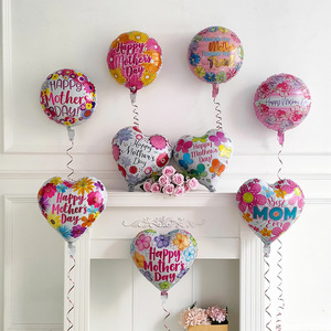 Palloncini Rotondi in Foil Colorati Personalizzati da 18 Pollici per la Festa della Mamma, Palloncini a Forma di Cuore per Regalo alla Mamma, Decorazioni per la Festa della Mamma - Product Image 2