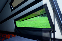 Toldo de Techo P Show de Fibra de Carbono para Camioneta, Camper, RV, Sprinter, de Cuatro Estaciones y Triple Capa