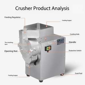 Hiệu quả cao thảo dược nghiền nghiền máy thé<span class=keywords><strong>p</strong></span> không gỉ nhà máy sợi máy xay mài Mill máy - Product Image 4