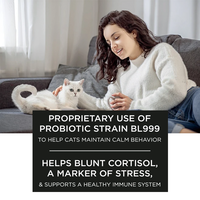 Complément Probiotique Apaisant en Poudre Premium Avancé pour Chats – Favorise un Comportement Calme – Sans Remplisseurs – Sûr pour Chats Seniors – Sans Céréales