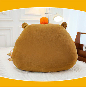 Creative Soft Cartoon Capybara <b>Doll</b> Pillow Sleeping Throw Animal Plush Pillow Bed Decoration Capybara Pillow Gift for Children - Product Image 5