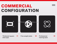 Équipement de fitness Ningjin assis biceps curl machine bras curl machine broche équipement chargé