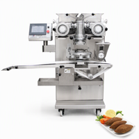 Machine à kibbeh fourrée à la viande, équipement automatique d'enrobage de kubba pour les entreprises de restauration