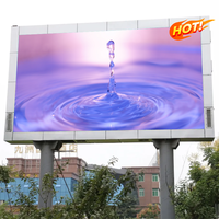 Écran LED pour publicité P8, extérieur, IP65, étanche, écran d'affichage couleur pleine résolution avec HDR10 et résolution 1080P
