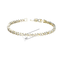 Bracelet Kirin personnalisé en argent sterling 925 avec moissanite GH D VVS, jonc délicat en forme d'étoile, romantique, inaltérable, jonc fin, OEM ODM