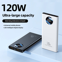 Batterie externe populaire portable haute capacité 20000 mAh avec charge ultra-rapide PD22.5W et affichage numérique 10000 mAh