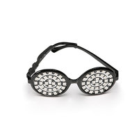 Lunettes Lumineuses Amusantes à Succès pour la Danse, la Décoration de Soirées DJ, Lunettes Clignotantes à LED Stroboscopiques, Lunettes de Rave