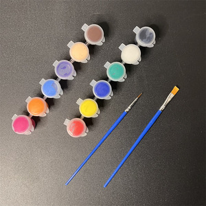 Pigmentos ricos no tóxicos colores Diy suministros acrílico acuarela arte artesanía <span class=keywords><strong>paleta</strong></span> Kits para niños - Product Image 5