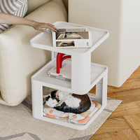 Table basse moderne en bois massif, durable et luxueuse, pour le salon, meubles de maison