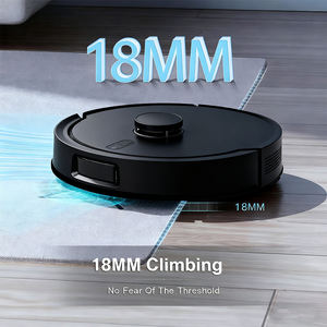 روبوت RC500 للمنزل الذكي للتنظيف بالمكنسة ومسح الرطب والجاف، يعمل بالبطارية، مع فلتر HEPA، روبوت تلقائي للمكنسة الكهربائية، للتنظيف في الفنادق، من البلاستيك - Product Image 4