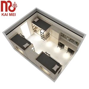 Хорошая цена, высокие взрослые детские Школьные общежития, двухъярусные кровати, детские школьные кровати для клиник - Product Image 5