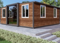 Assemblage rapide écologique Australie Standard 2 3 chambres 20 pieds 40 pieds maison préfabriquée portable pliable maison en conteneur extensible