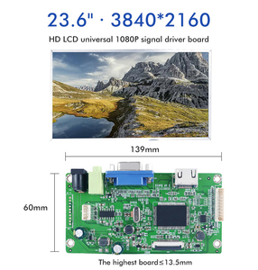 <span class=keywords><strong>Samsung</strong></span> LTM236FL01 23.6 pouces 4k lcd de bureau écran UHD 3840*2160 résolution libre angle de vue AVEC H-DMI VGA À EDP panneau - Product Image 6