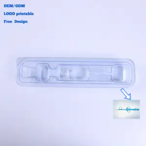 Bandeja de blíster Médica Aplicada estéril de embalaje de plástico resistente OEM/ODM de alta calidad para agujas de biopsia desechables