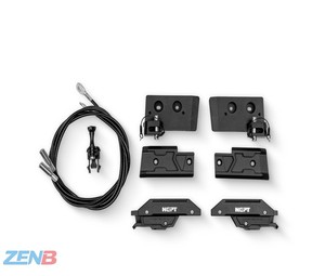 Cables CNC y Soporte de Barra de Luces de <span class=keywords><strong>Techo</strong></span> Ajustable de Liberación Rápida, Apto para Ford Bronco 2021-2023 - Product Image 1