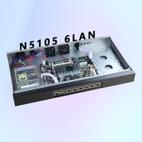 迷你电脑小型 6 LAN 端口 Pfsense 端口以太网服务器供应商价格最优惠 USB 1U Mikrotik 机架式硬件防火墙路由器