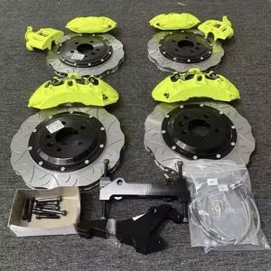 Nouveau kit de freinage de haute performance 6 pistons V6 pour jantes 17-19, compatible BMW E46 E92 F36, Toyota Fortuner, Golf, Tiguan R, Audi, disques et plaquettes de frein - Product Image 1