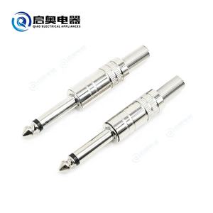 Высокое качество 6,35 мм/1/4 моно штекер аудио адаптер премиум разъем аксессуар - Product Image 2