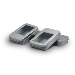 Child Proof Resistant Tinplate <b>Box</b> Custom Printed PP Metal Can Smell Proof Child Safety <b>Lock</b> Tin Container Recycled Storage - Product Image 4