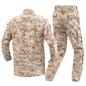 Uniforme tactique en tissu ripstop camouflage désertique numérique d'Arabie Saoudite, chemise et <span class=keywords><strong>pantalon</strong></span>, design durable en polyester et coton - Product Image 2