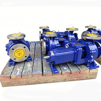 Bomba Centrífuga de Acero Inoxidable Serie IH IH50-32-125, Premium y Duradera, Ahorro de Energía OEM para Plantas Químicas, Transporte de Fluidos Medianos
