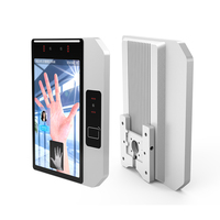 Sistema de Control de Acceso Biométrico con Reconocimiento Facial y de Palma de la Mano, Android, Módulos de Reconocimiento Personalizados con APIs Abiertas de 8 Pulgadas para Oficinas