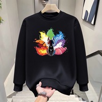 Nouveau pull à capuche à col rond et manches longues, pull à capuche polyvalent et décontracté.