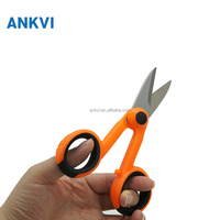 Ciseaux en Kevlar pour la coupe de fibres optiques et d'aramide RCZ-527 3CR13 à lame dentelée