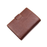 Dompet Pria RFID Posisi Multi Kartu PU Kelas Tinggi, Dompet Koin Klip Uang Pria Bisnis Desain Tahan Air
