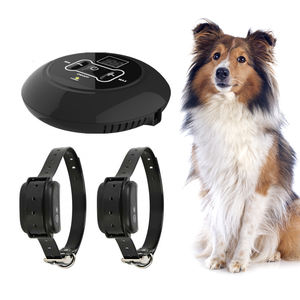 Valla Inalámbrica Impermeable para Perros y Sistema de Entrenamiento Antiladridos con <span class=keywords><strong>Collar</strong></span> de Vibración y Choque para Rastreo de Mascotas - Product Image 1