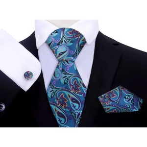 Cravatta <span class=keywords><strong>Slim</strong></span> Personalizzata da <span class=keywords><strong>Uomo</strong></span> con Motivo Floreale Paisley, Regolabile, di Lusso, 100% Poliestere, Accessori per <span class=keywords><strong>Uomo</strong></span> - Product Image 3