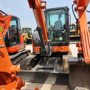 Hitachi รถ5ton ตีนตะขาบ Zx55u รถขุดมือสองสภาพดีเครื่องยนต์กระปุกเกียร์ปั๊มเกียร์แบริ่ง0.19เมตร - Product Image 5