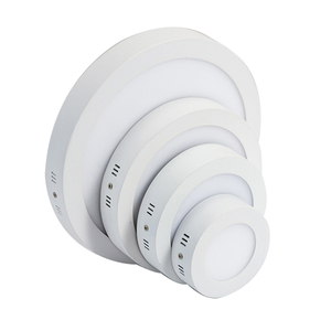 <span class=keywords><strong>Panel</strong></span> de luz redondo pequeño montado en superficie 6w 12w 18w 24w - Product Image 3