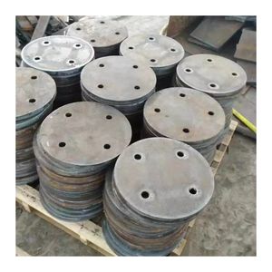 Piezas de chapa de metal de alta calidad galvanizadas de acero de corte láser personalizadas fabricación de chapa - Product Image 3