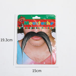 2406 chuyue Halloween barbe mascarade accessoire coiffure lapin guidon moustache simulation - Product Image 2