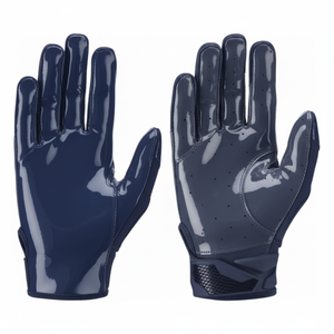 Venta al por mayor de guantes de fútbol americano personalizados de calidad profesional, nuevo diseño, impresión digital completa, varios colores, superventas, empuñaduras - Product Image 1