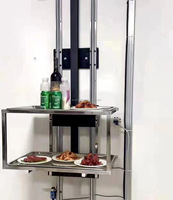 70kg cuisine petits aliments ascenseur électrique muet serveur Restaurant ascenseur