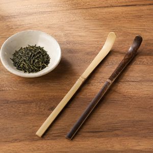 Classic Eco-friendly Bamboo Matcha Spoon Chashaku Wooden Powder Scoop for Matcha Bamboo Matcha Whisk Set - Product Image 3