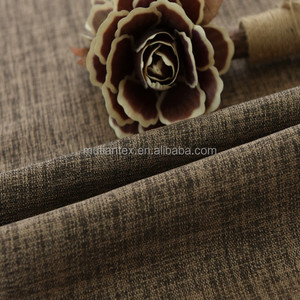 Venta al por mayor opaco 100% poliéster ancho imitación Lino tela opaca <span class=keywords><strong>para</strong></span> cortina - Product Image 6