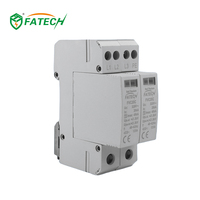 Parafoudre étroit à 3 phases Spd Boîte de combinaison Pv Pv40 20Ka ~ 40Ka Dispositif de protection contre les surtensions AC
