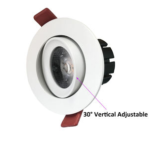 Benory ไฟดาวน์ไลท์ LED 8W 24V 2000-6000K CCT DT8 Dali KNX Tuya WiFi dimmable RGBW Dmx512 loxone Smart cob ไฟดาวน์ไลท์ - Product Image 2