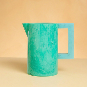 2026 Luxury Resin Water Jug Pitcher Set Milk Frothing Coffee Mug Tea Cup Unique Design Cold <b>Drinks</b> Wholesale Bulk Good Price - Product Image 1