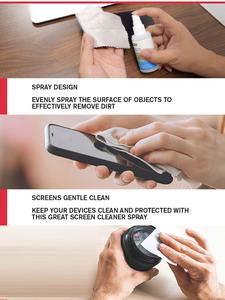 <span class=keywords><strong>Meilleur</strong></span> emballage, logo personnalisé, spray nettoyant pour écran de téléphone portable numérique, spray nettoyant pour écran, nettoyant pour écran - Product Image 3