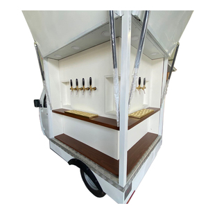 Camión de Cerveza y Vino para Bodas Piaggio Ape 50 Eléctrico Móvil Personalizado con Características Resistentes a la Oxidación y Energía Integrada en Venta - Product Image 3