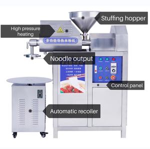 เครื่องผลิตซาโมซ่าและบะหมี่สแตนเลสอัตโนมัติเต็มรูปแบบ ระดับมืออาชีพ กำลังการผลิต 60 กก./ชม. 4000 วัตต์ - Product Image 5