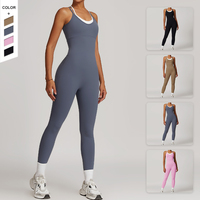 Kable Nouveau Vente en gros Body à élasticité serrée pour femmes Combinaison de yoga sans couture Combinaison de course pour dames Haut à bretelles et leggings