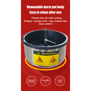 Nhà hàng bỏng ngô máy công nghiệp ngô mini bỏng ngô đỏ máy Pop Ngô Máy bỏng ngô - Product Image 6