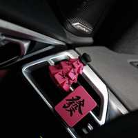 Nouveau diffuseur de parfum pour grille d'aération de voiture avec nœud, arbre à monnaie et Mahjong - Style mignon, design simple, pierre de diffusion décorative pour l'intérieur de la voiture